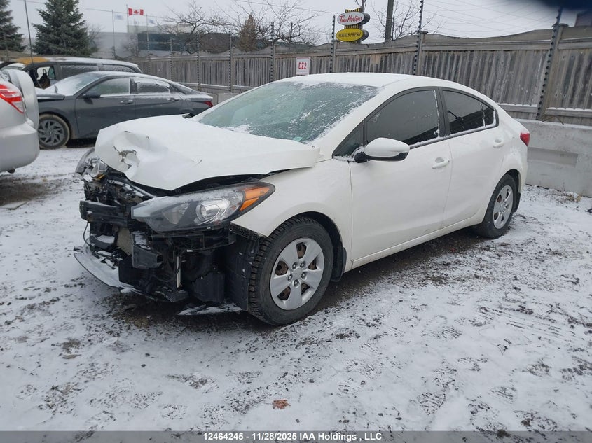 KNAFK4A64G5509632 2016 KIA FORTE photo no. 2