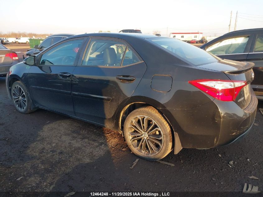 2015 Toyota Corolla S VIN: 2T1BURHE9FC431873 Lot: 12464248