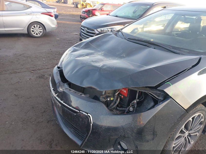 2015 Toyota Corolla S VIN: 2T1BURHE9FC431873 Lot: 12464248