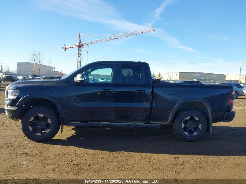 2019 Ram 1500 Sport/Rebel VIN: 1C6SRFET2KN829394 Lot: 12464259