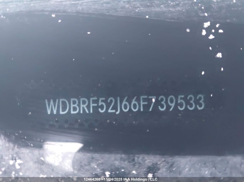 2006 Mercedes-Benz C 230 VIN: WDBRF52J66F739533 Lot: 12464268