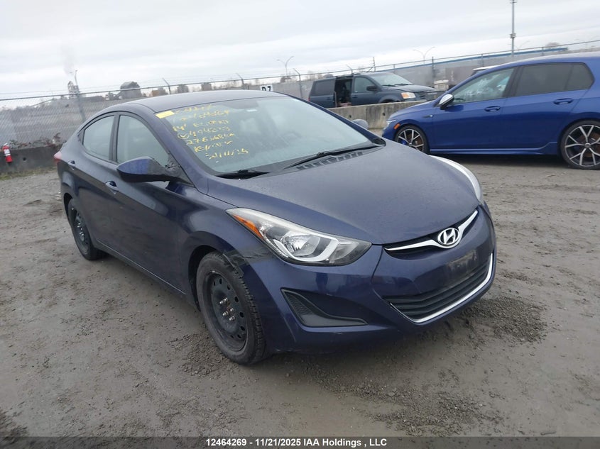5NPDH4AE6EH494838 2014 HYUNDAI ELANTRA photo no. 14