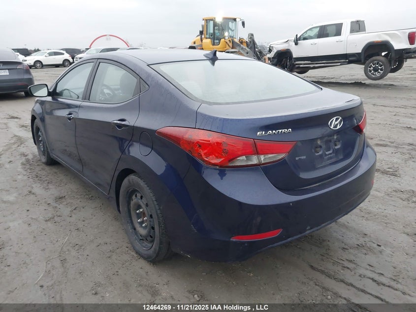 5NPDH4AE6EH494838 2014 HYUNDAI ELANTRA photo no. 3