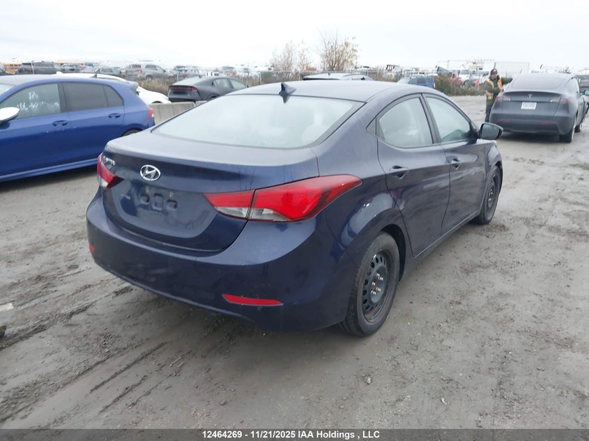 5NPDH4AE6EH494838 2014 HYUNDAI ELANTRA photo no. 4