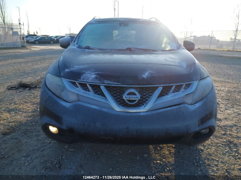 2012 Nissan Murano Le VIN: JN8AZ1MW5CW229701 Lot: 12464273