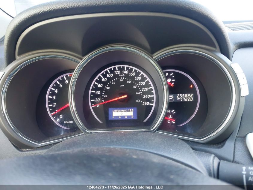 2012 Nissan Murano Le VIN: JN8AZ1MW5CW229701 Lot: 12464273