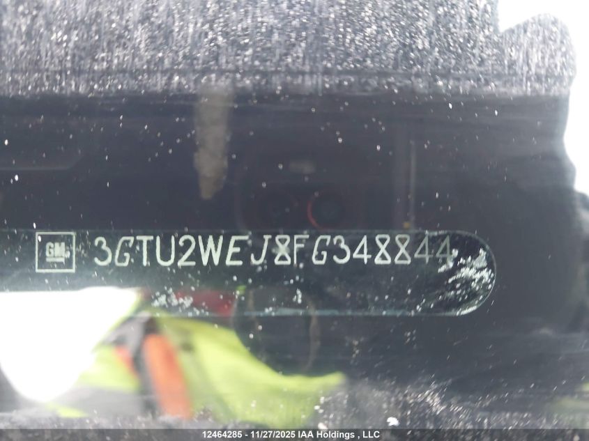 2015 GMC Sierra K1500 Denali VIN: 3GTU2WEJ8FG348844 Lot: 12464285
