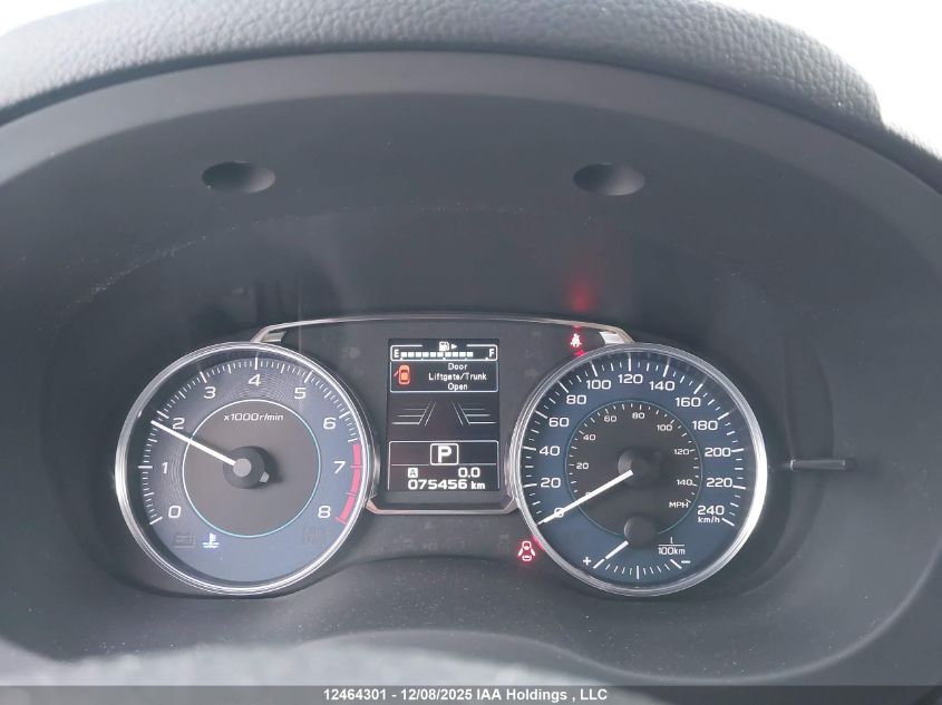 2015 Subaru Impreza 2.0I Sport Package VIN: JF1GPAL62F8237203 Lot: 12464301