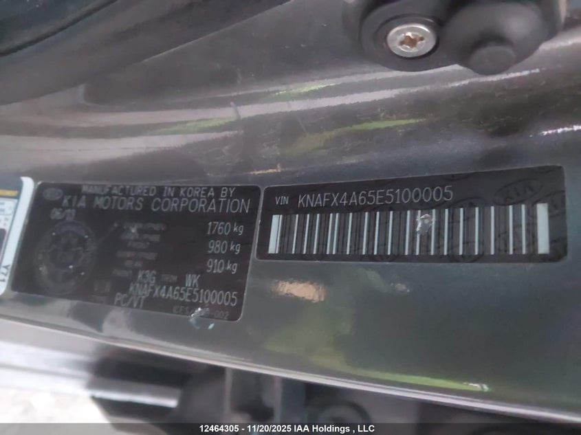KNAFX4A65E5100005 2014 KIA FORTE photo no. 18