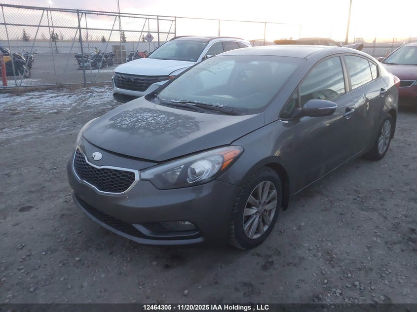 KNAFX4A65E5100005 2014 KIA FORTE photo no. 2