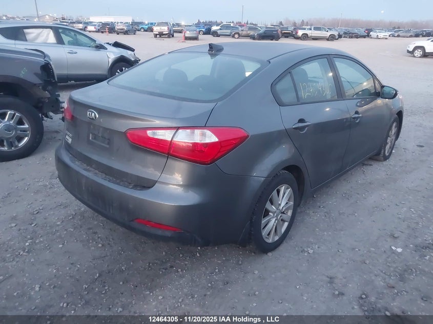 KNAFX4A65E5100005 2014 KIA FORTE photo no. 4