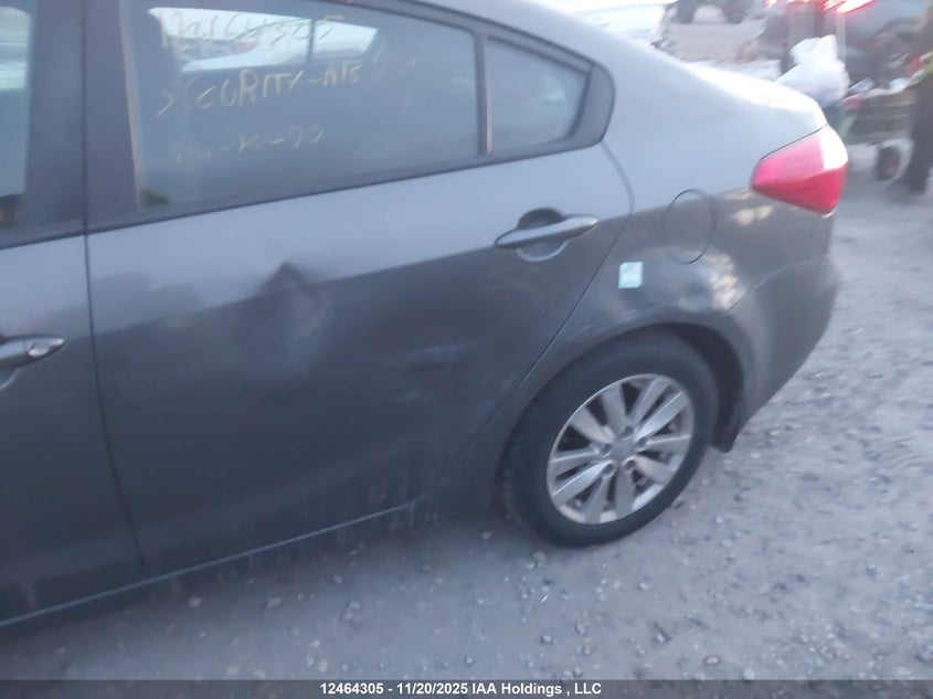 KNAFX4A65E5100005 2014 KIA FORTE photo no. 6