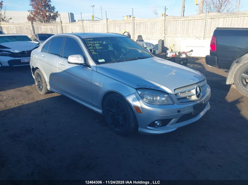 2008 Mercedes-Benz C 230 4Matic VIN: WDDGF85X88F119320 Lot: 12464306