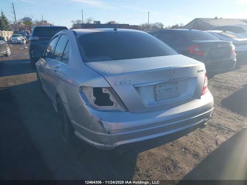 2008 Mercedes-Benz C 230 4Matic VIN: WDDGF85X88F119320 Lot: 12464306