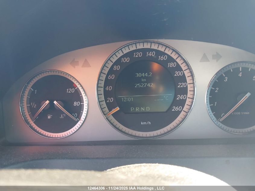 2008 Mercedes-Benz C 230 4Matic VIN: WDDGF85X88F119320 Lot: 12464306