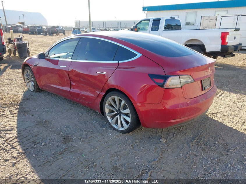 5YJ3E1EB1JF110346 2018 TESLA MODEL 3 photo no. 3