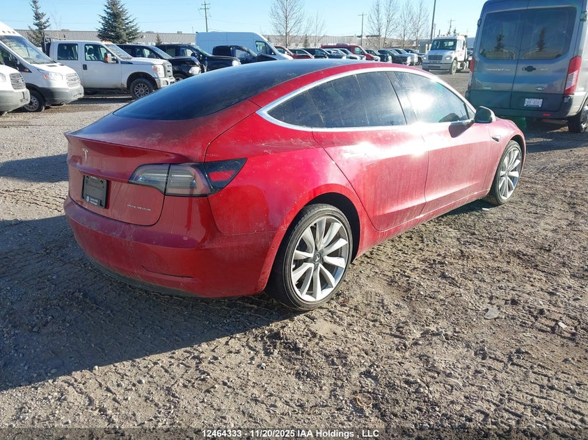 5YJ3E1EB1JF110346 2018 TESLA MODEL 3 photo no. 4