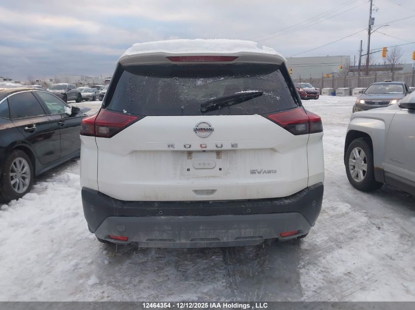 2021 Nissan Rogue Sv VIN: 5N1AT3BB3MC789935 Lot: 12464354