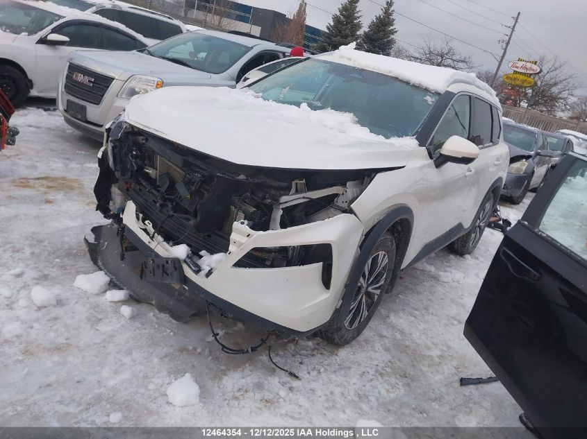 2021 Nissan Rogue Sv VIN: 5N1AT3BB3MC789935 Lot: 12464354