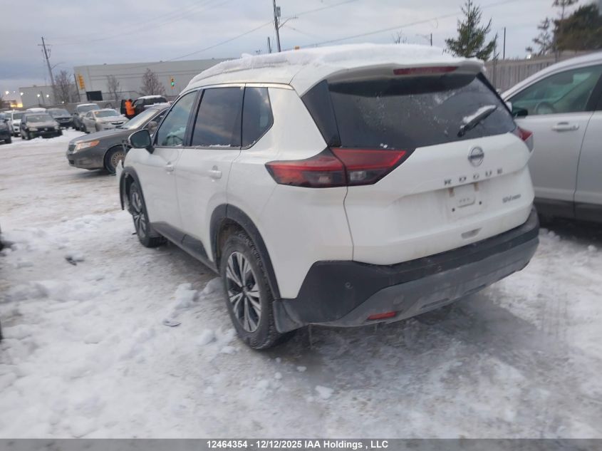 2021 Nissan Rogue Sv VIN: 5N1AT3BB3MC789935 Lot: 12464354