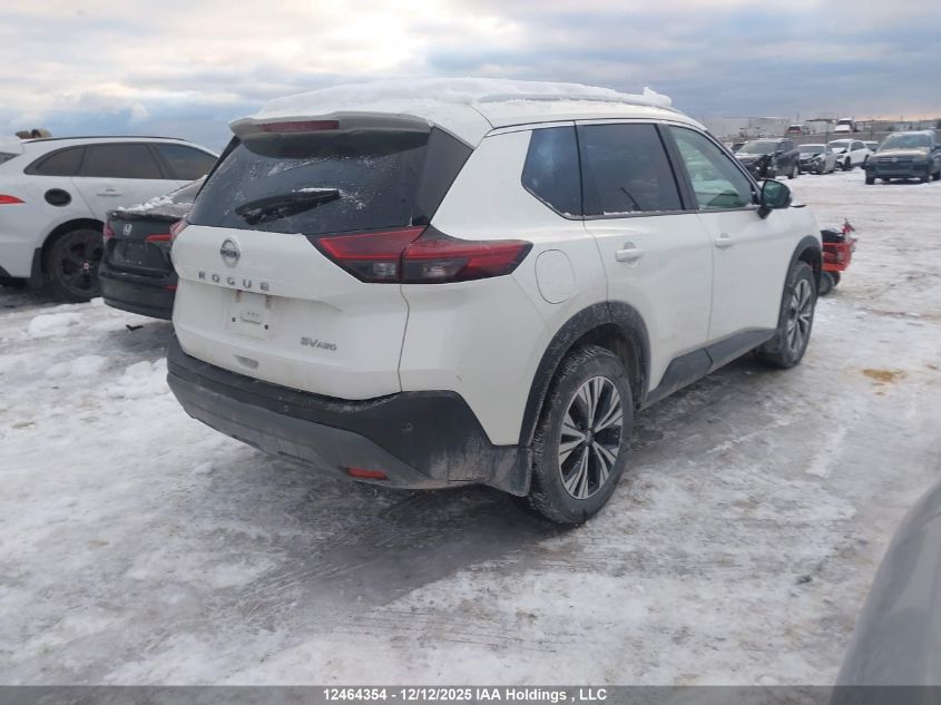 2021 Nissan Rogue Sv VIN: 5N1AT3BB3MC789935 Lot: 12464354