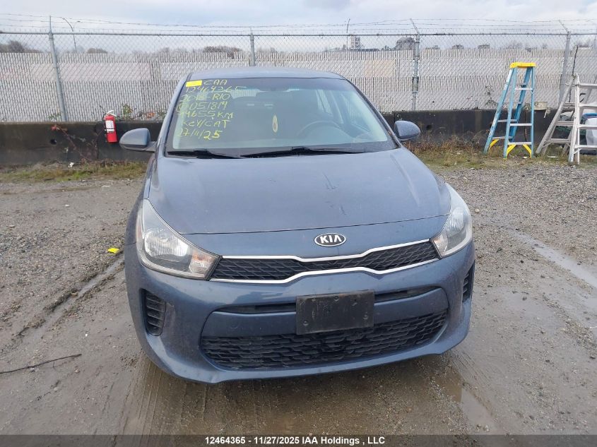 2018 Kia Rio Lx/S VIN: 3KPA24AB1JE051814 Lot: 12464365