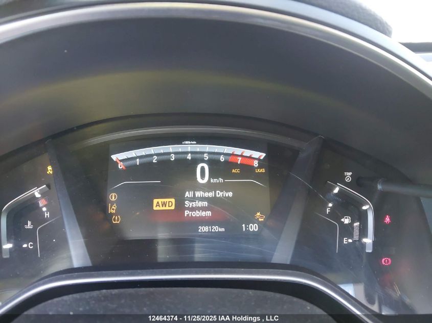 2017 Honda Cr-V Ex-L VIN: 2HKRW2H85HH104302 Lot: 12464374