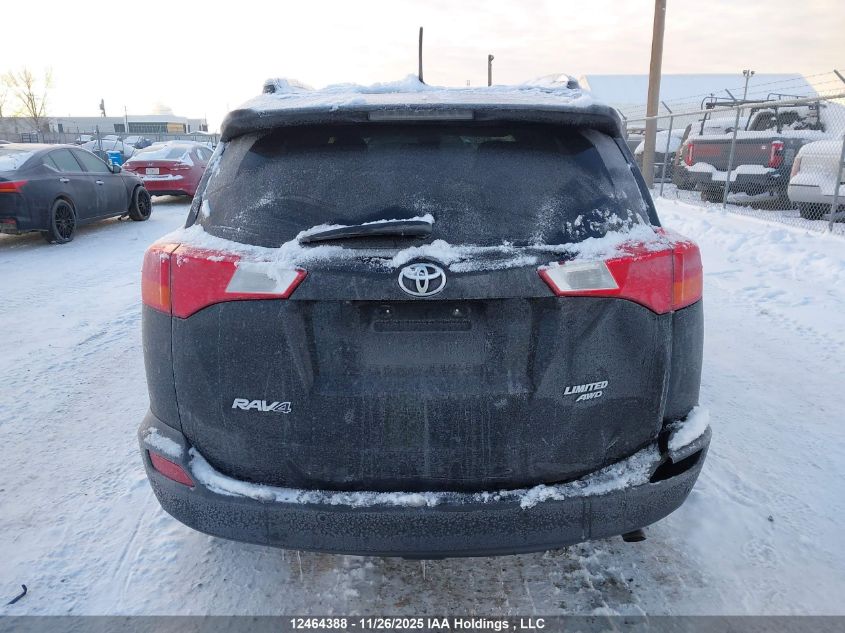 2015 Toyota Rav4 Limited VIN: 2T3DFREV1FW288155 Lot: 12464388