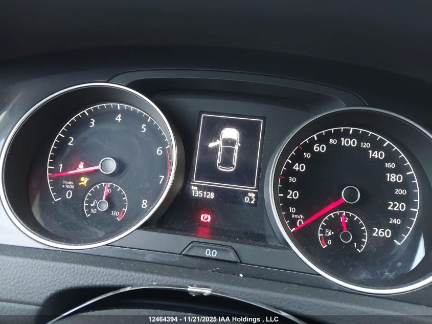 2019 Volkswagen Golf 1.4 Tsi Comfortline/1.4 Tsi Execline/1.4 Tsi Highline VIN: 3VWW57AUXKM037415 Lot: 12464394