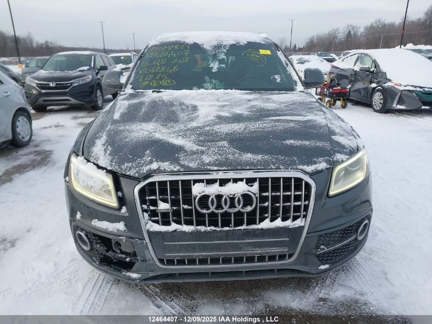 2013 Audi Q5 2.0T Premium VIN: WA1MFCFP4DA012846 Lot: 12464407
