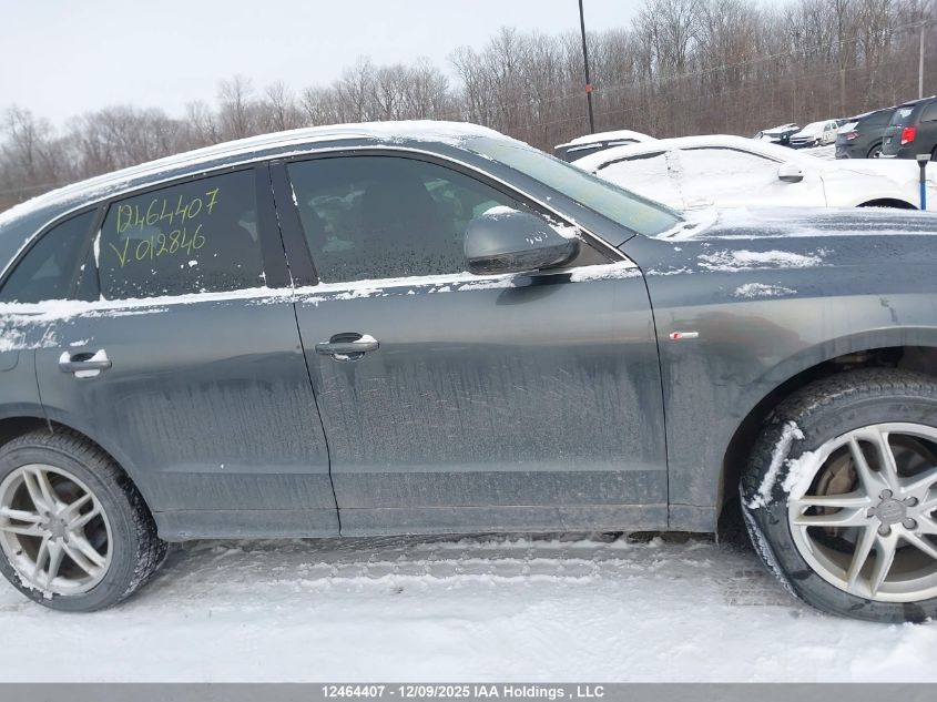 2013 Audi Q5 2.0T Premium VIN: WA1MFCFP4DA012846 Lot: 12464407