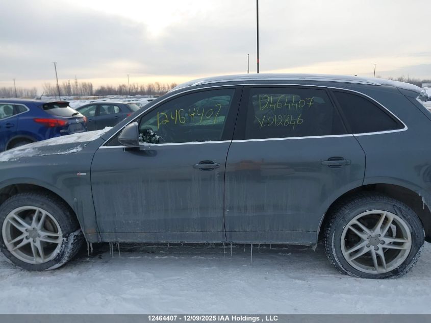 2013 Audi Q5 2.0T Premium VIN: WA1MFCFP4DA012846 Lot: 12464407