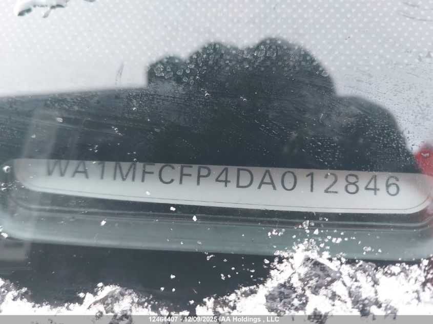 2013 Audi Q5 2.0T Premium VIN: WA1MFCFP4DA012846 Lot: 12464407