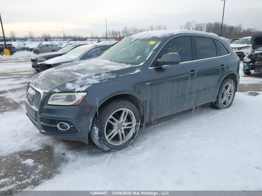 2013 Audi Q5 2.0T Premium VIN: WA1MFCFP4DA012846 Lot: 12464407