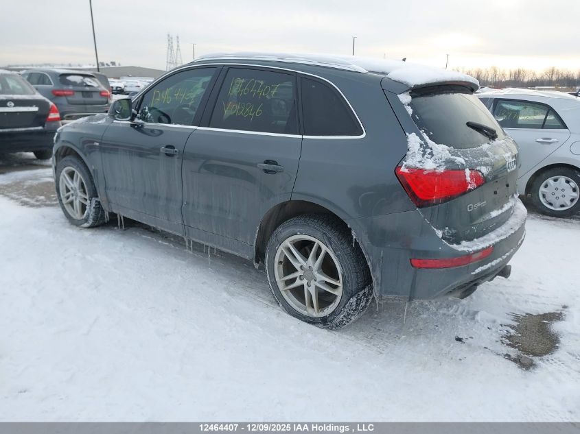 2013 Audi Q5 2.0T Premium VIN: WA1MFCFP4DA012846 Lot: 12464407