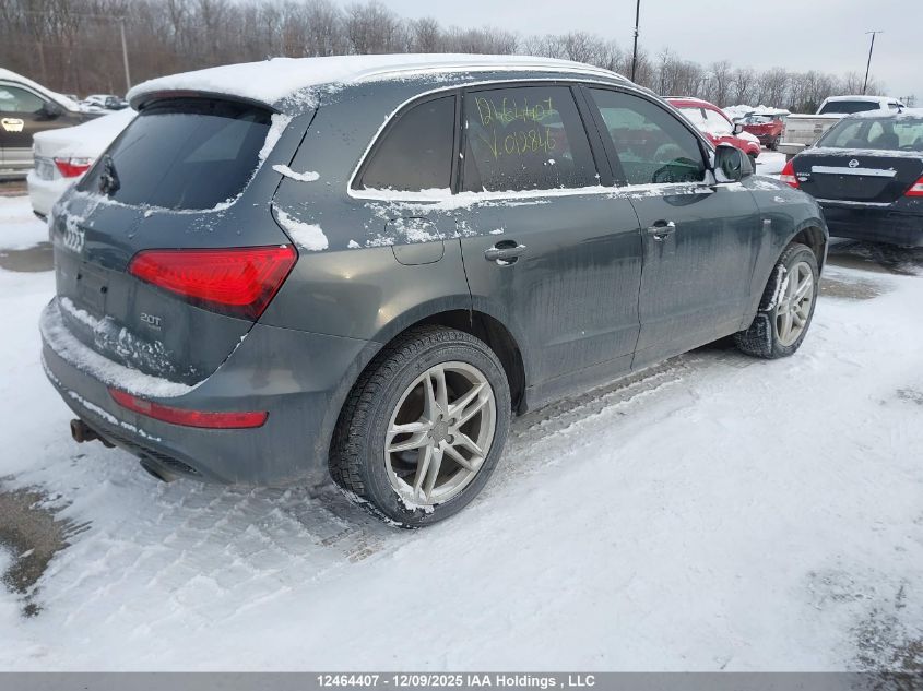 2013 Audi Q5 2.0T Premium VIN: WA1MFCFP4DA012846 Lot: 12464407