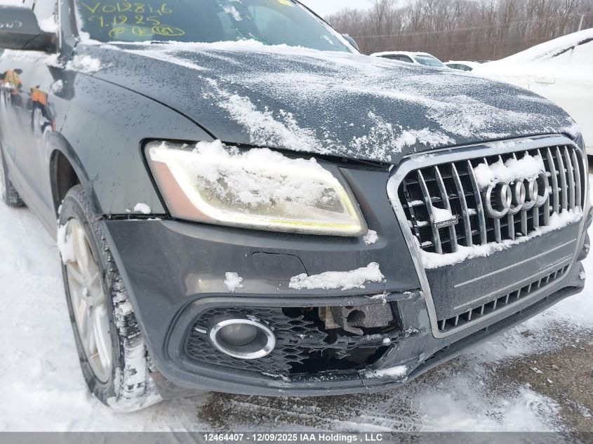 2013 Audi Q5 2.0T Premium VIN: WA1MFCFP4DA012846 Lot: 12464407