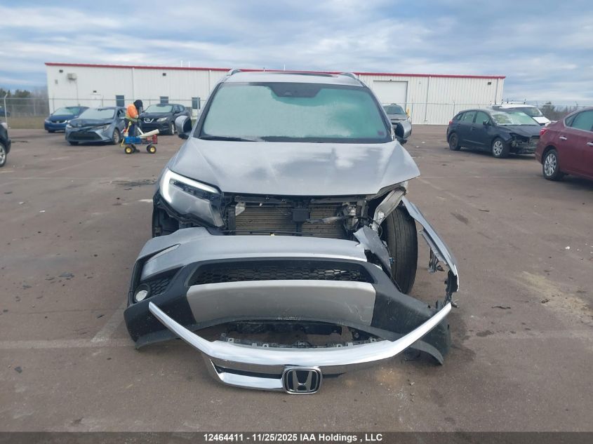 2019 Honda Pilot Ex-L Navi VIN: 5FNYF6H79KB505397 Lot: 12464411