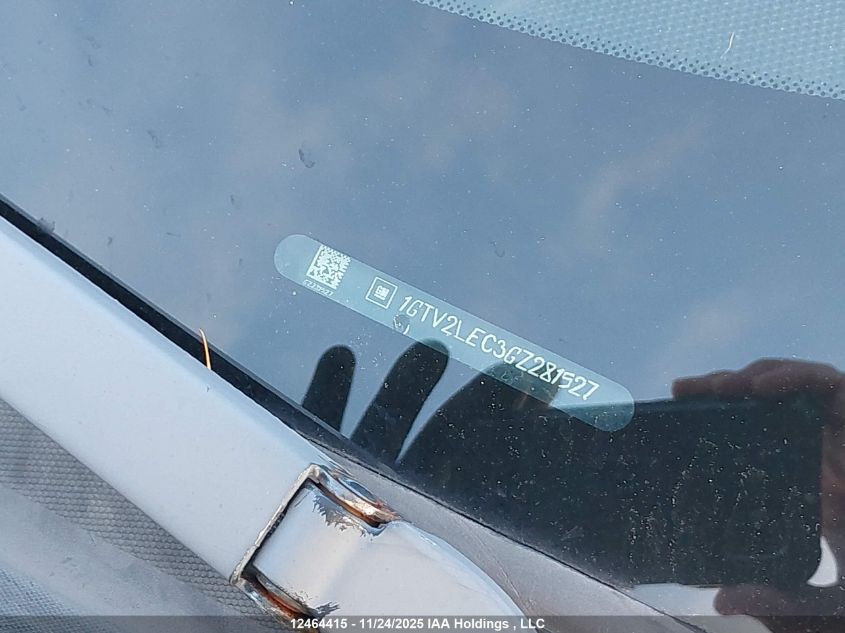 2016 GMC Sierra K1500 VIN: 1GTV2LEC3GZ281527 Lot: 12464415