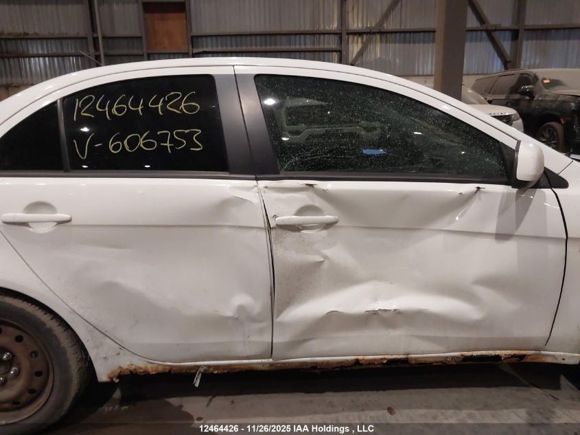 2013 Mitsubishi Lancer Es/Es Sport VIN: JA32U2FU9DU606753 Lot: 12464426