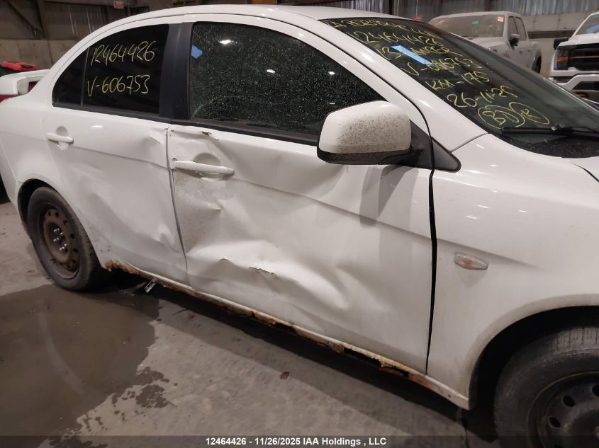 2013 Mitsubishi Lancer Es/Es Sport VIN: JA32U2FU9DU606753 Lot: 12464426