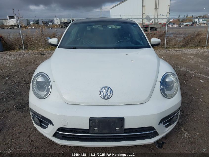 2019 Volkswagen Beetle Wolfsburg Edition VIN: 3VWJD7AT7KM714652 Lot: 12464428