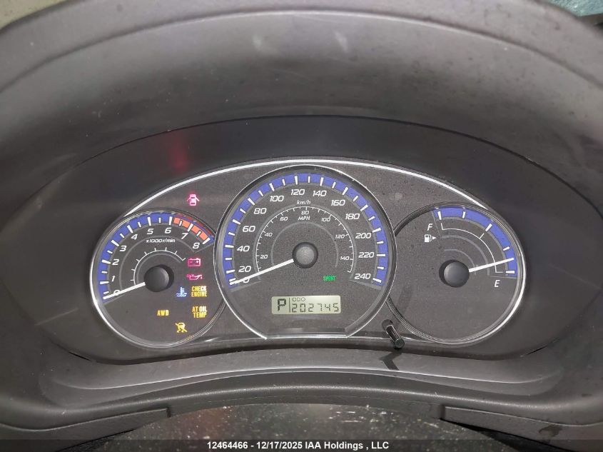 2010 Subaru Forester VIN: JF2SH6CC5AH762884 Lot: 12464466