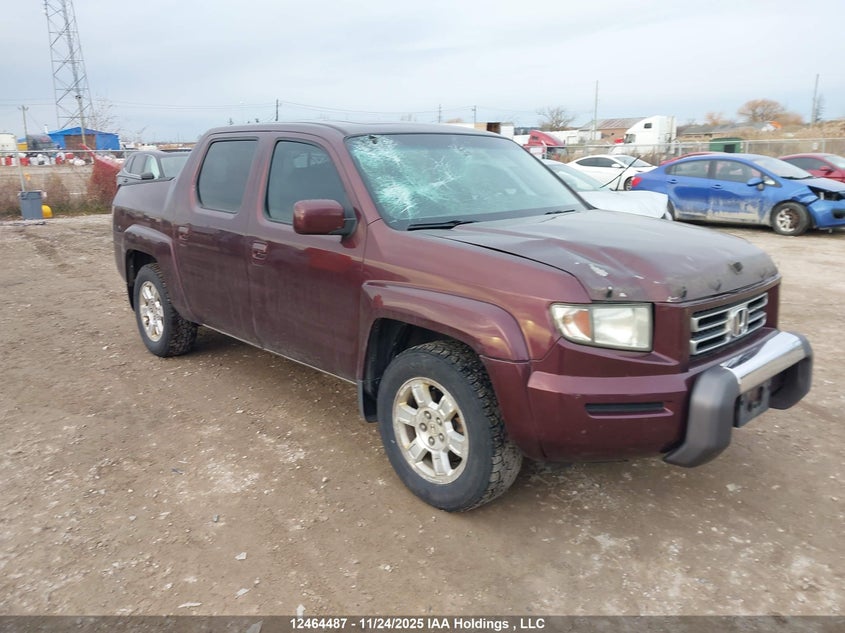 2HJYK16518H000288 2008 Honda Ridgeline Ex-L auction photo 1
