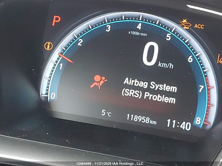 2019 Honda Civic Ex 4Dr VIN: 2HGFC2F77KH006878 Lot: 12464495