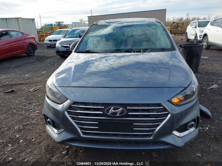 2019 Hyundai Accent Ultimate VIN: 3KPC35A35KE087012 Lot: 12464501