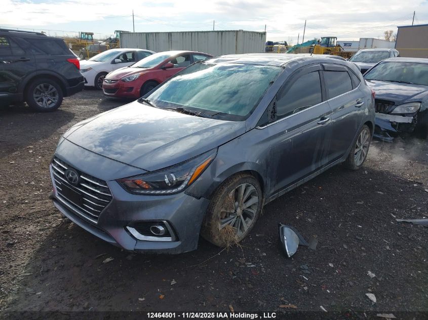 2019 Hyundai Accent Ultimate VIN: 3KPC35A35KE087012 Lot: 12464501
