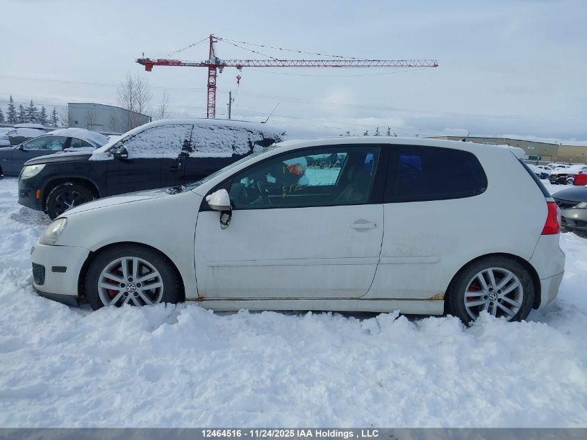 2007 Volkswagen Gti 3-Door/Fahrenheit VIN: WVWFV71K97W014801 Lot: 12464516