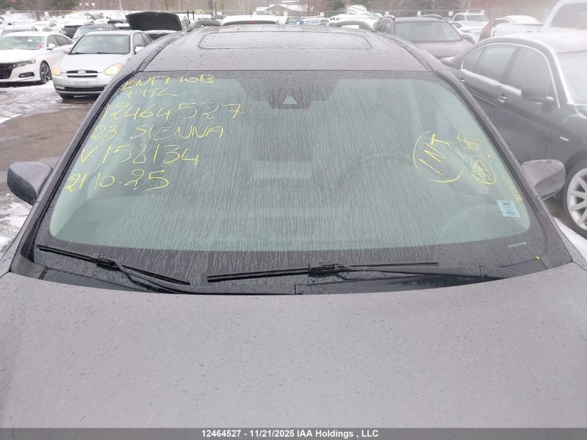 2023 Toyota Sienna Le/Xle/Platinum/Xse/Limited/Xse 25Th Anniversary VIN: 5TDGRKEC5PS158134 Lot: 12464527