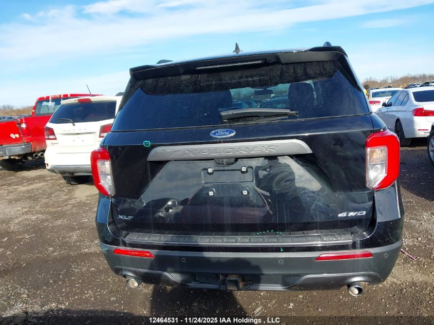 2021 Ford Explorer Xlt VIN: 1FMSK8DH5MGA00294 Lot: 12464531